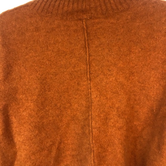 Free People Brown Cowl Neck Cropped Cashmere Sweater - Picture 4 of 11